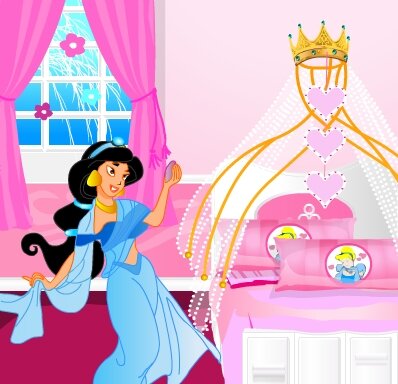 Укрась комнату принцессы
